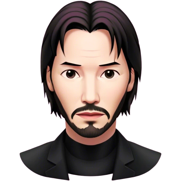 Keanu Reeves Neo Matrix pink emoji
