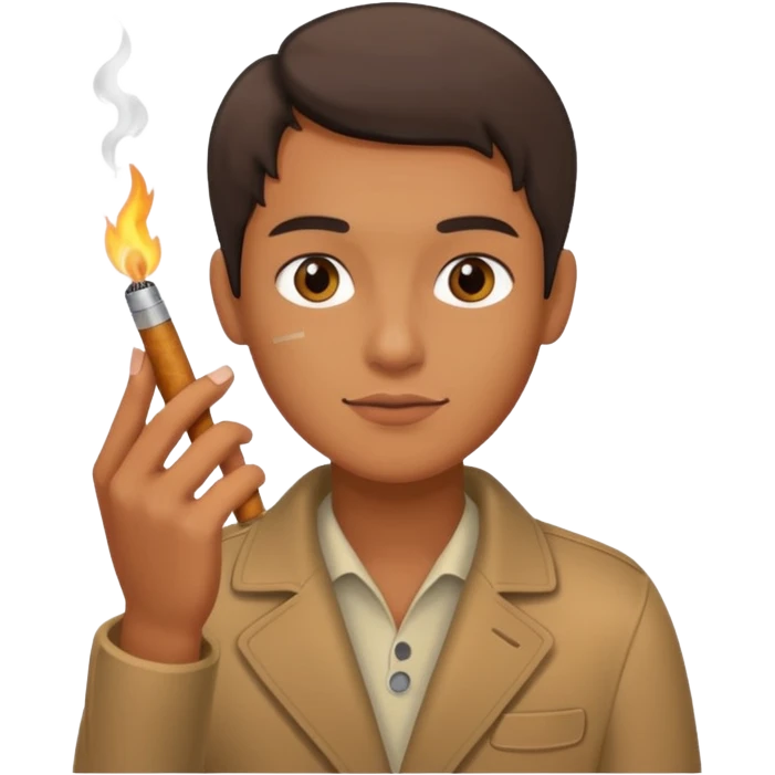 lighter and a cigarette  emoji