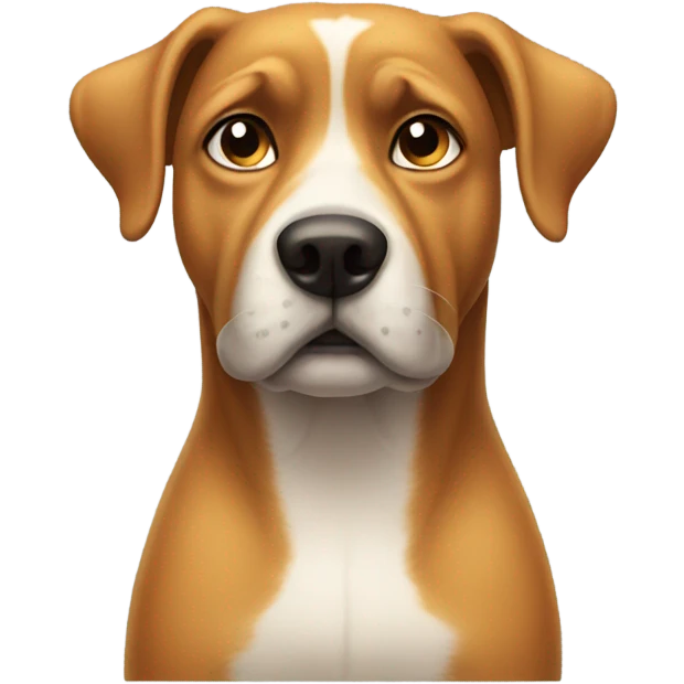 Dog giving side eye   emoji