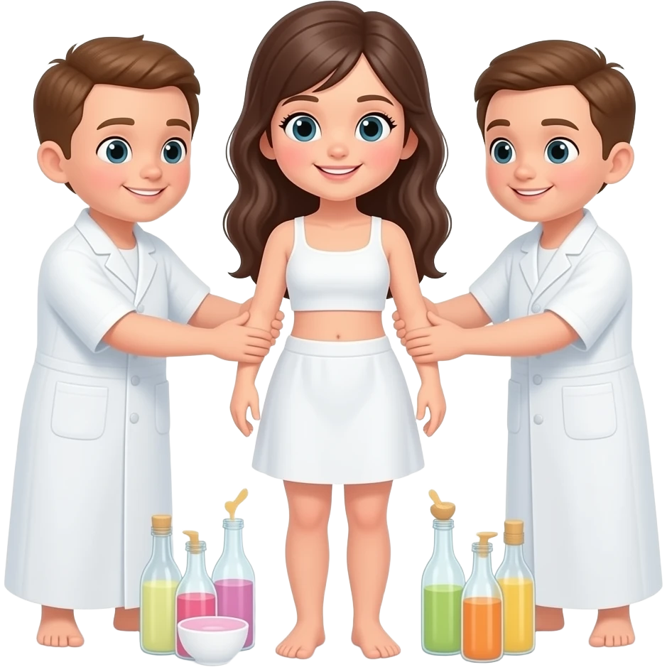 Girl and body care emoji