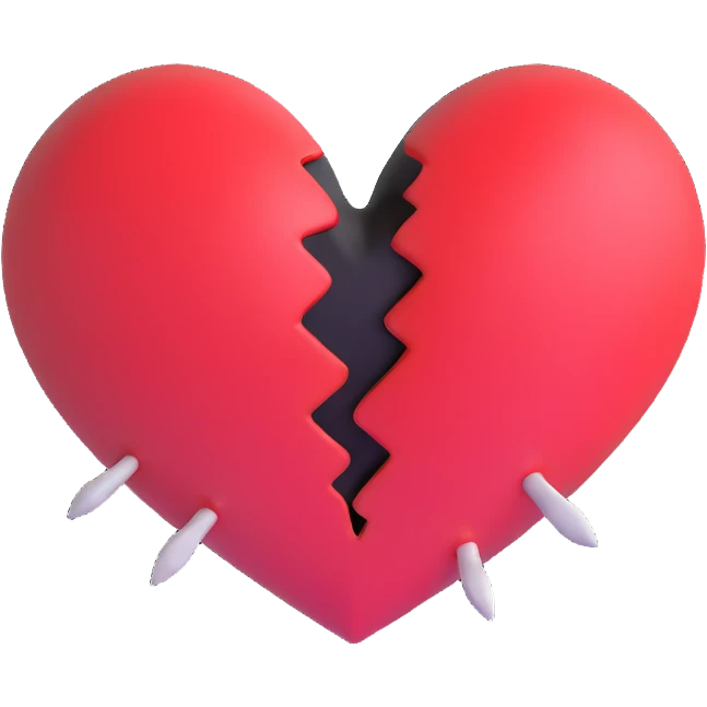 broken heart emoji