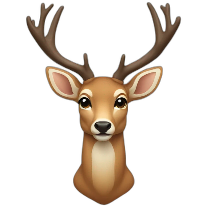 Deer emoji