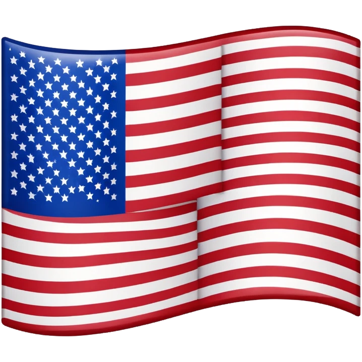 waving upside down American flag emoji