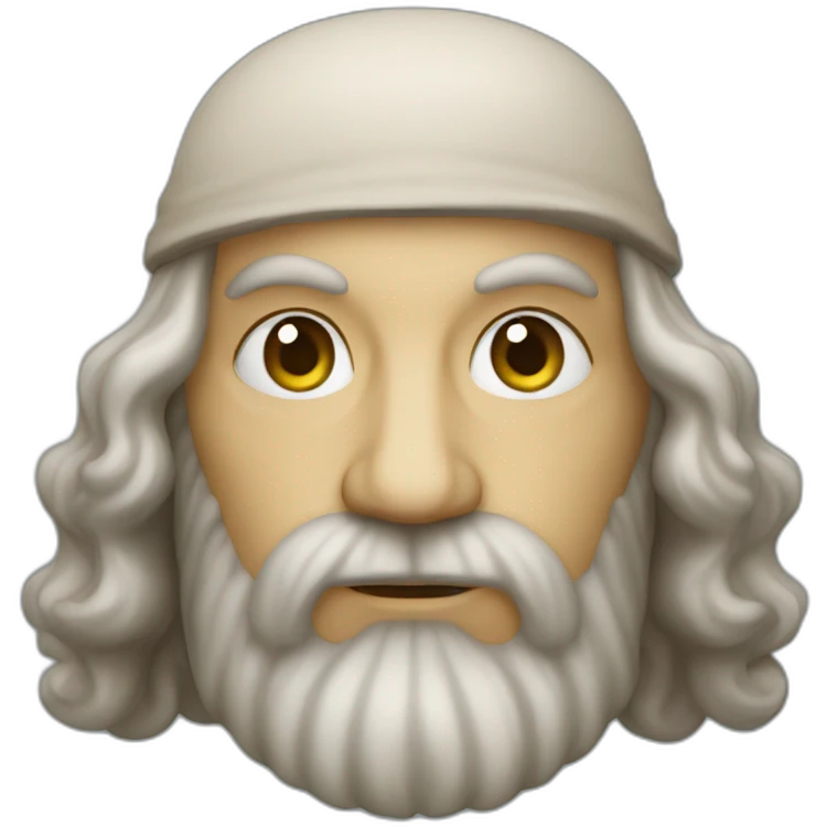Leonardo da vinci emoji