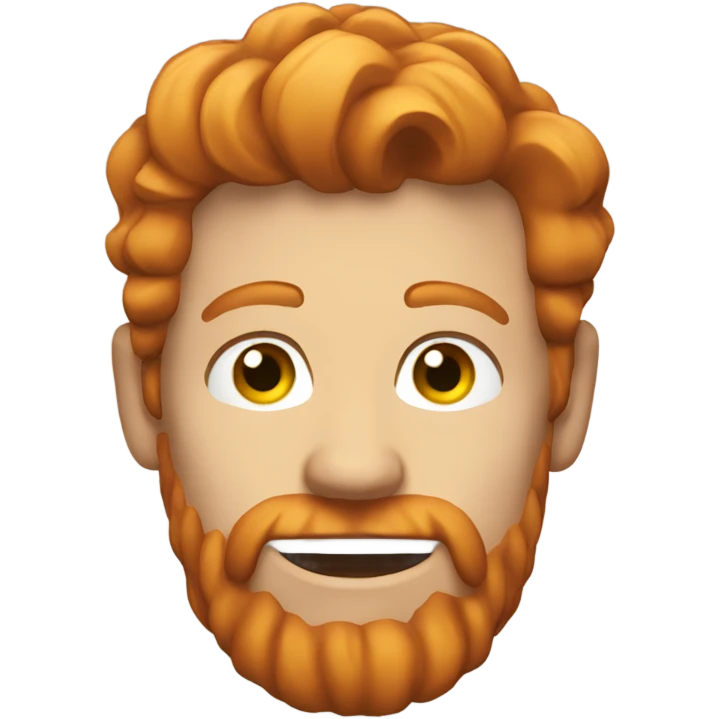 hot ginger man  emoji
