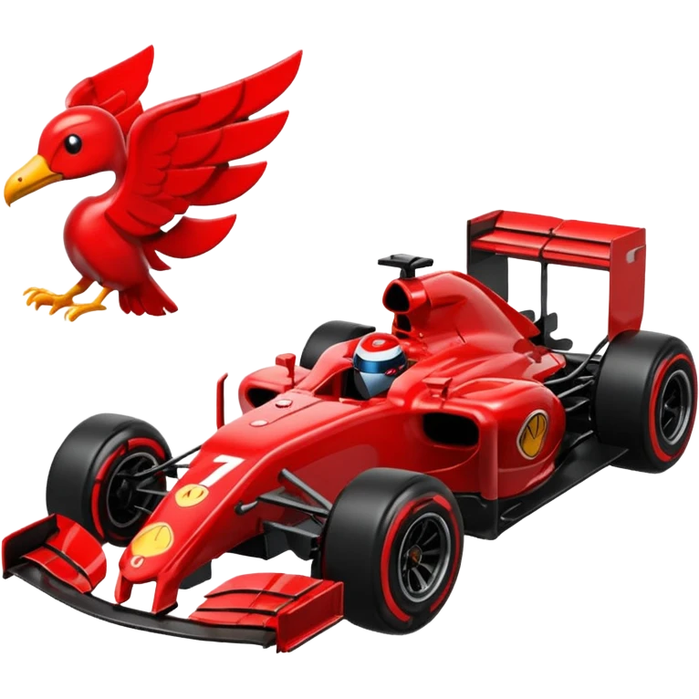 Irl f1 icon real one black and red letters F1 emoji