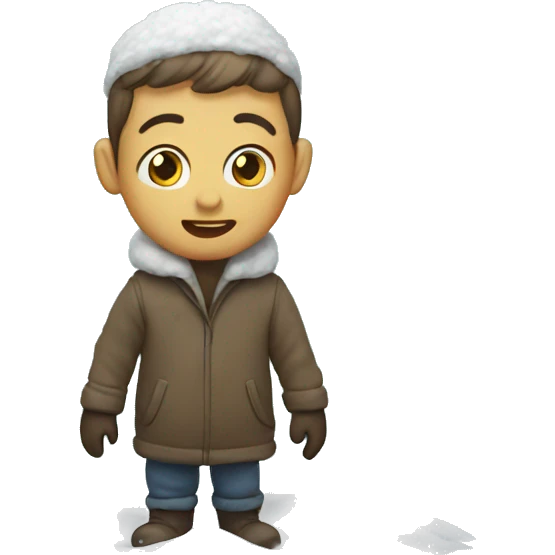 Snow emoji