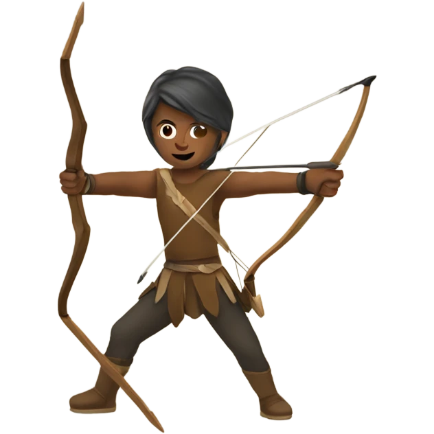 Bow and arrow emoji