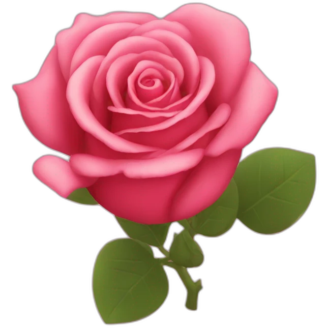 Coeur rose emoji