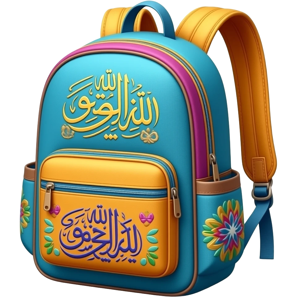 Iranian school backpack emoji