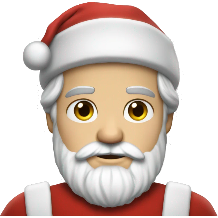 henry cavill as santa claus emoji