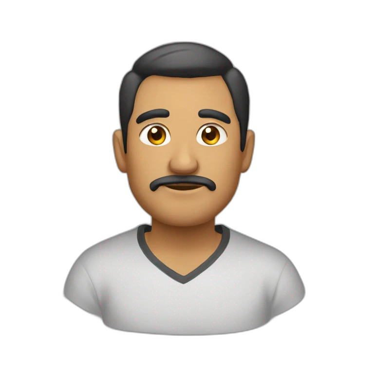 Hombre calvo emoji