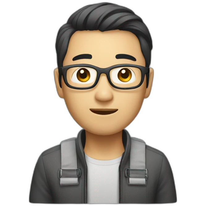 asian developer emoji