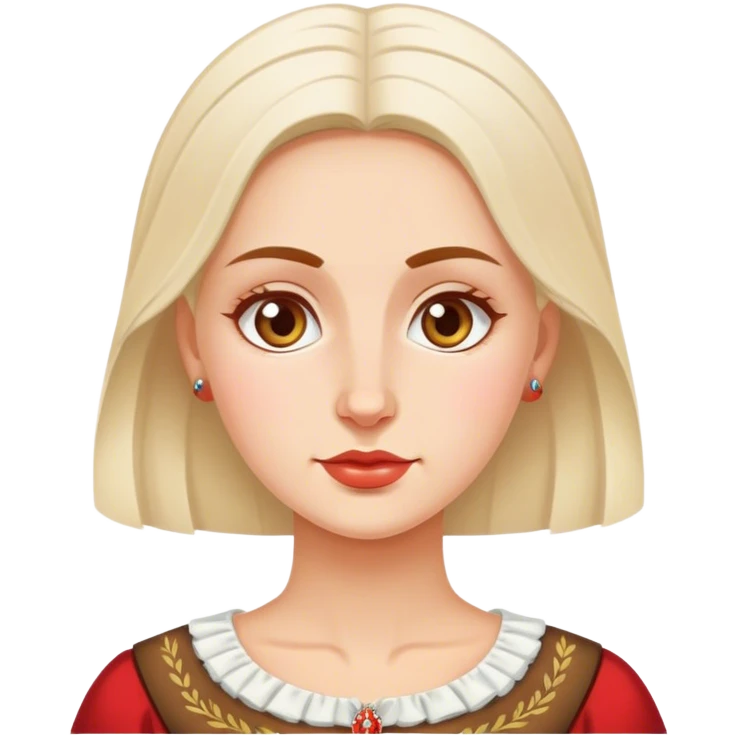 traditional polish european woman emoji