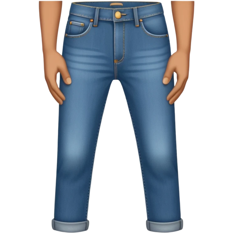 hand on pants emoji