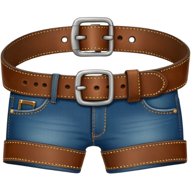 Jeans belt emoji