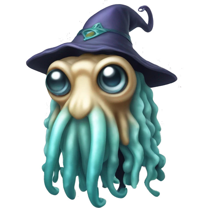 Cuttlefish wizard emoji