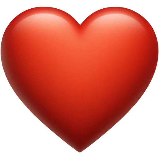 Red heart emoji