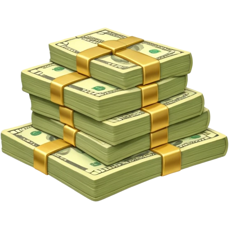 billion dollar trophy money themed emoji