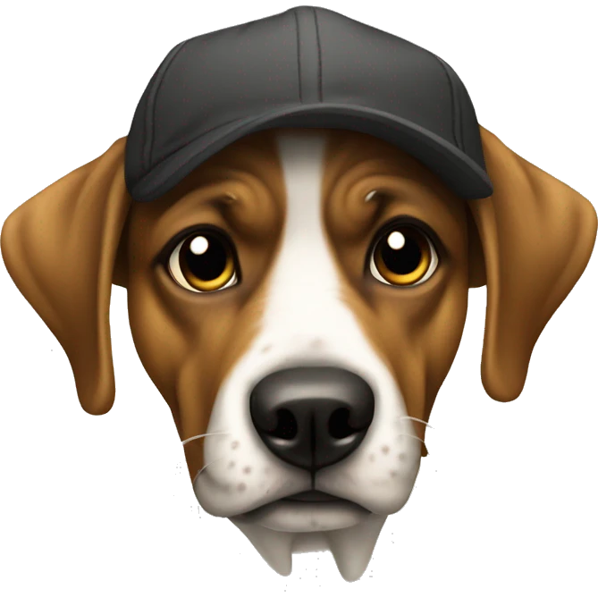 Gangsta dog emoji