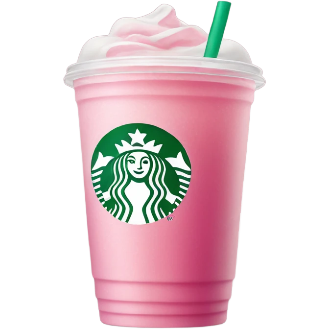 starbucks pink drink emoji