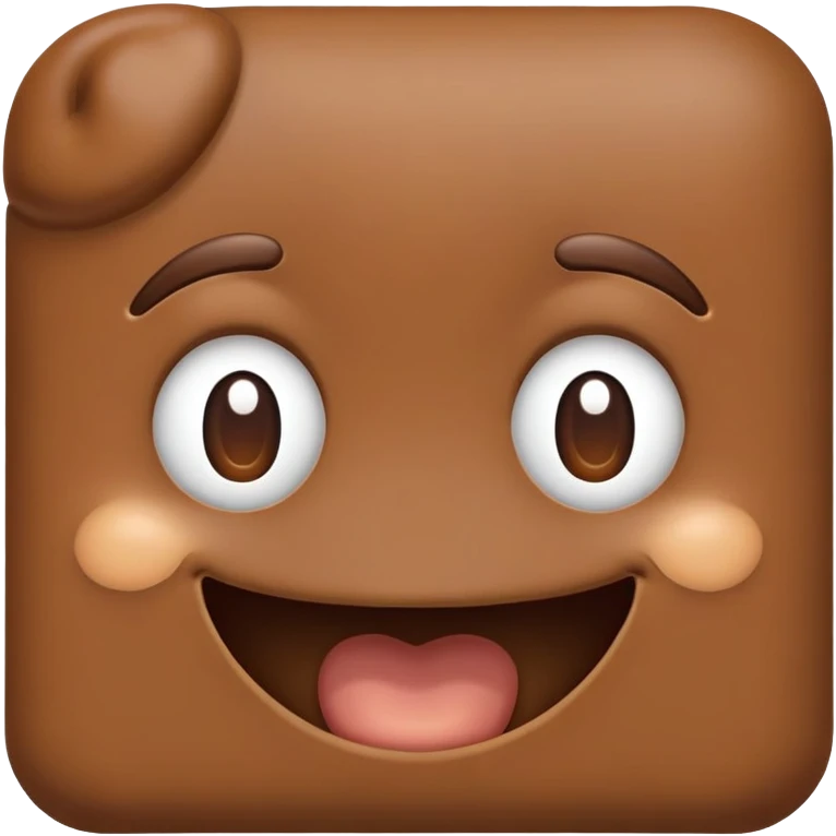 cartoon poop emoji near face emoji