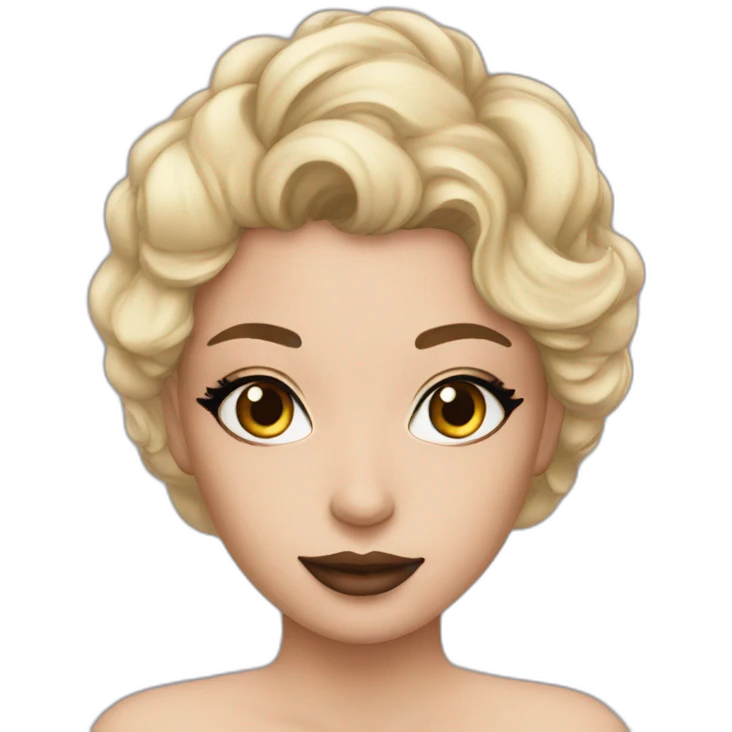 Morgane makeup emoji