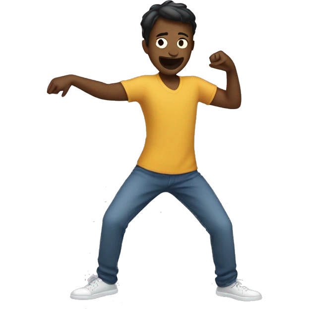 Someone dancing side to side emoji