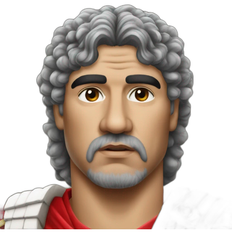Realistic-Maradona-dressed-as-a-Roman-emperor emoji