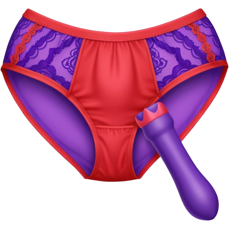 Dildo and panties emoji