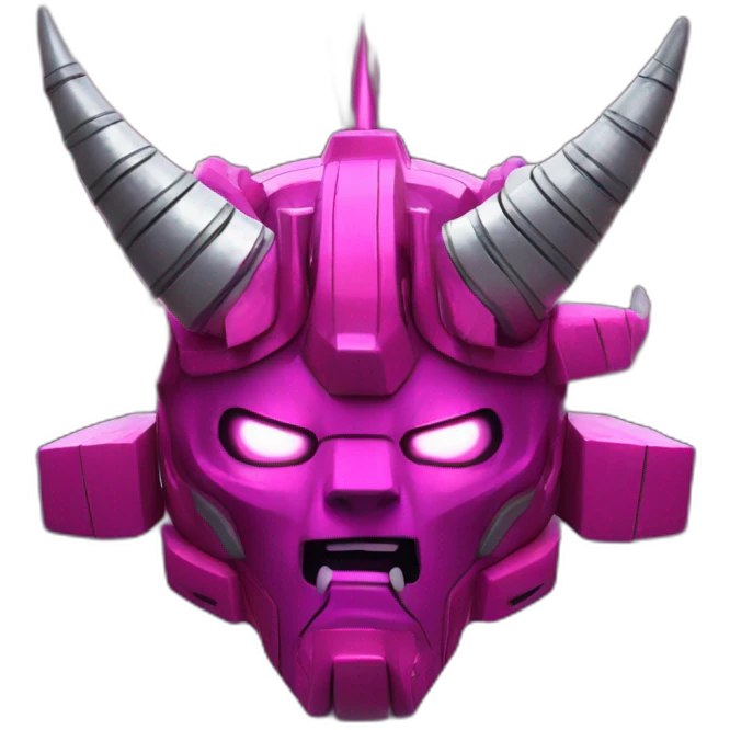 magenta unicron in space emoji