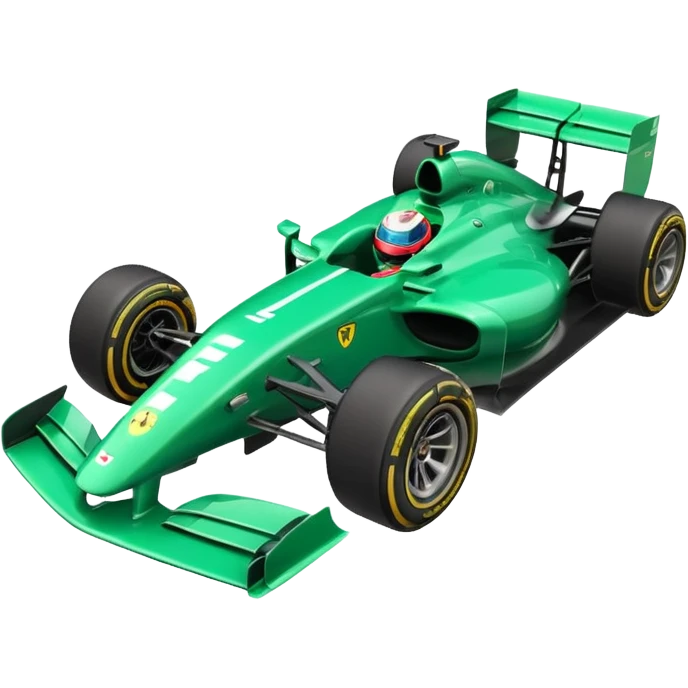 f1 car green emoji