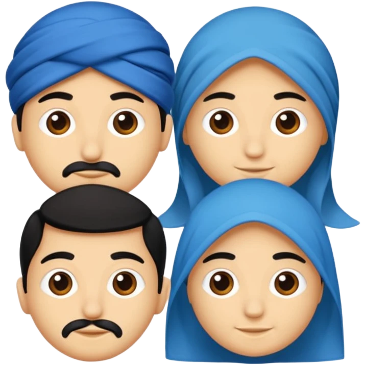 Mavi renkte bir bayrak yap emoji