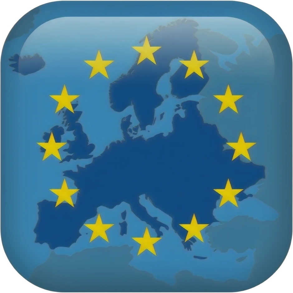 eu map icon emoji