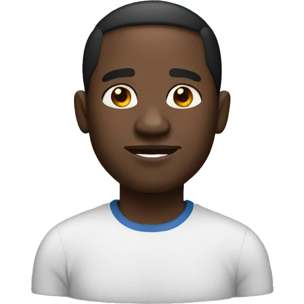 Large black man emoji