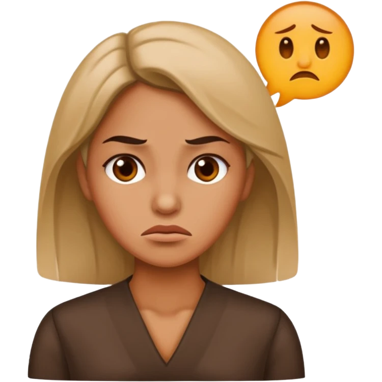 mujer diciendo no  emoji