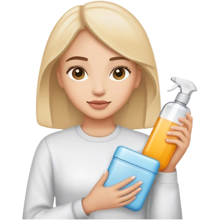Clean girl essentials emoji
