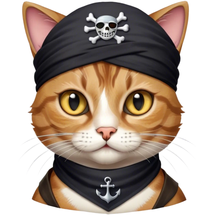 pirate cat emoji