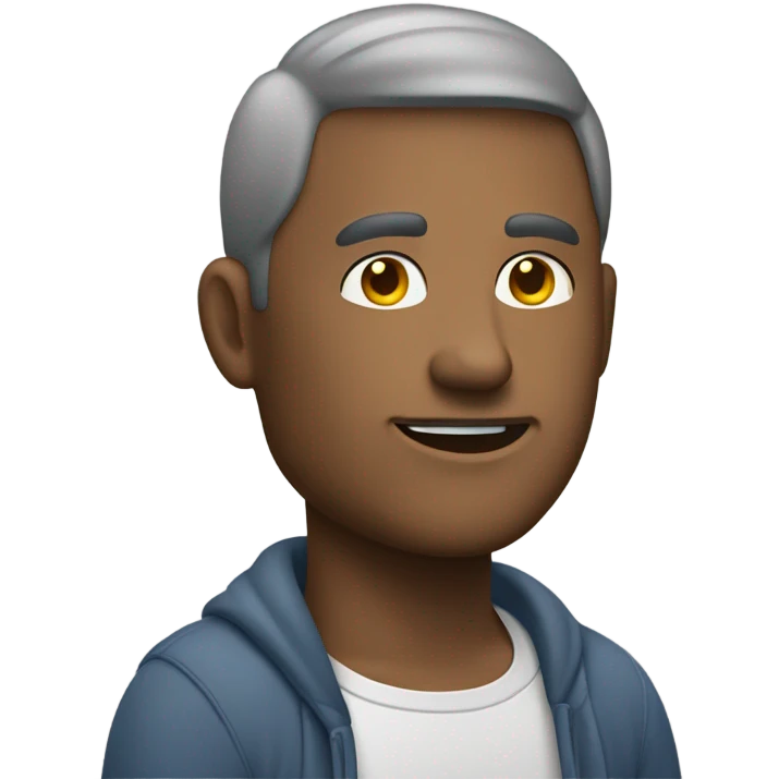 Man chilling emoji