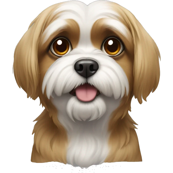Shitzu dog emoji