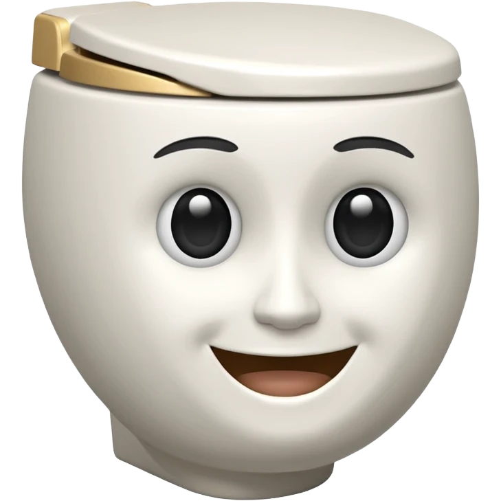Sibidi toilet with a head  emoji