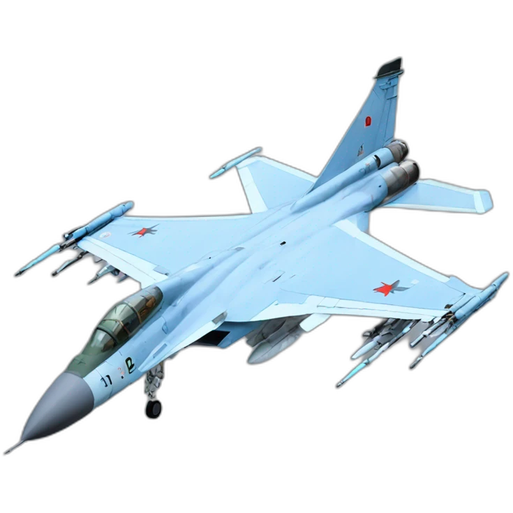 Su-27 fighter emoji