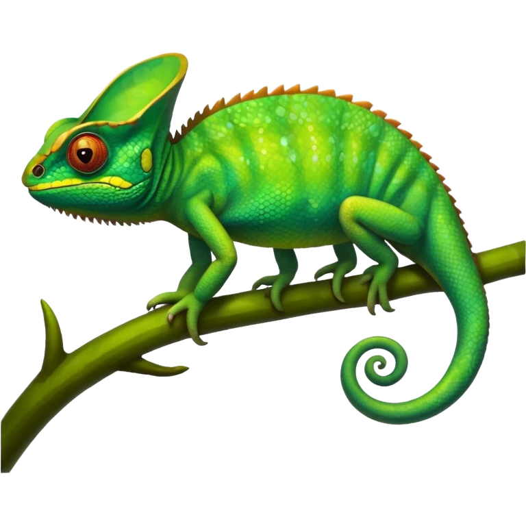 Chameleon emoji