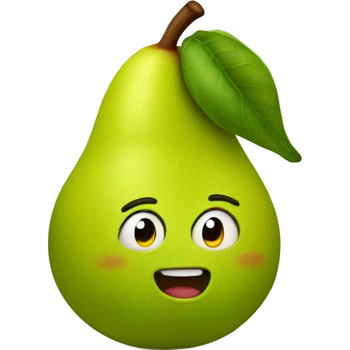 Pear emoji