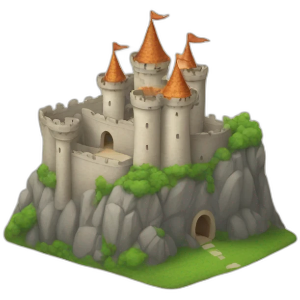 cat shaped castle emoji