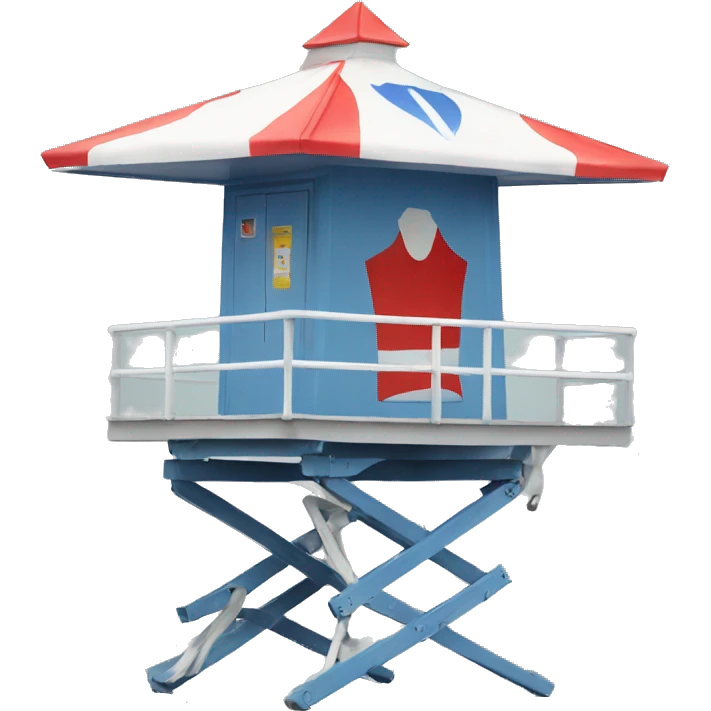 Lifeguard stand  emoji