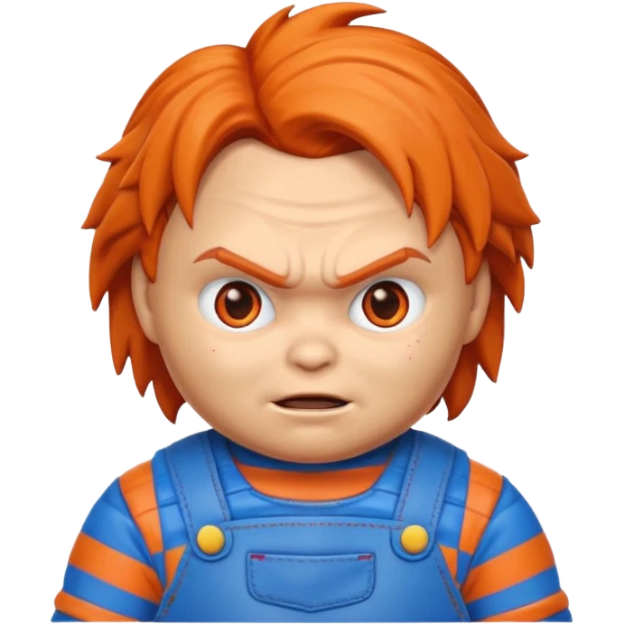 Un emojin de chuky emoji