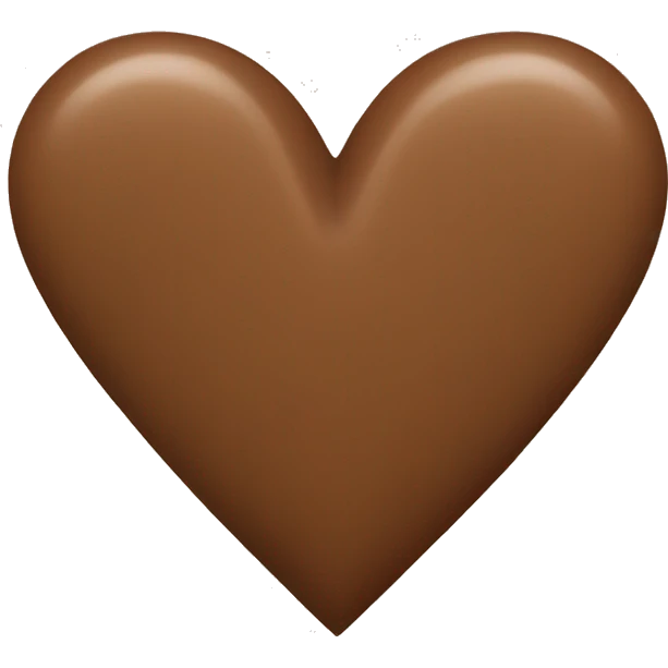 brown heart emoji