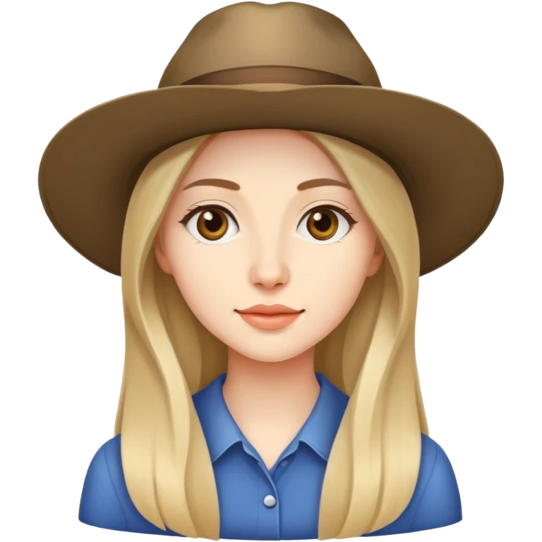 "- Nữ
- 25 tuổi
- Da trắng
- Tóc dài
- Mặt bình thường
- Đội mũ" emoji