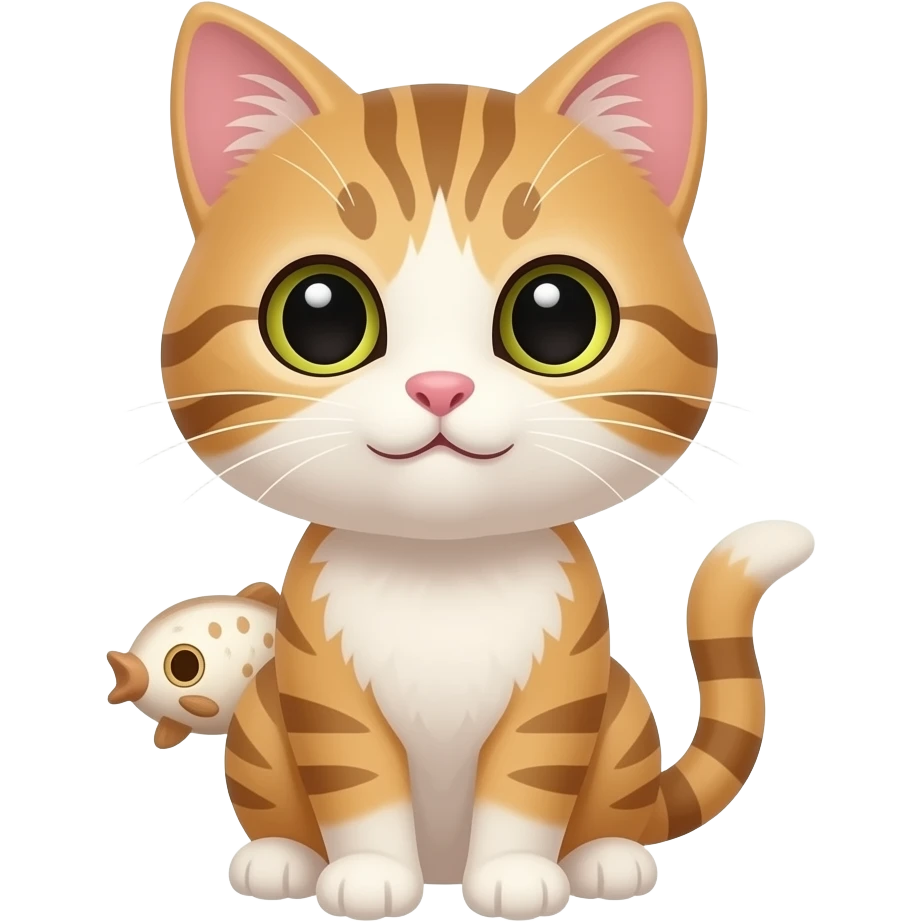 Fish kitten emoji